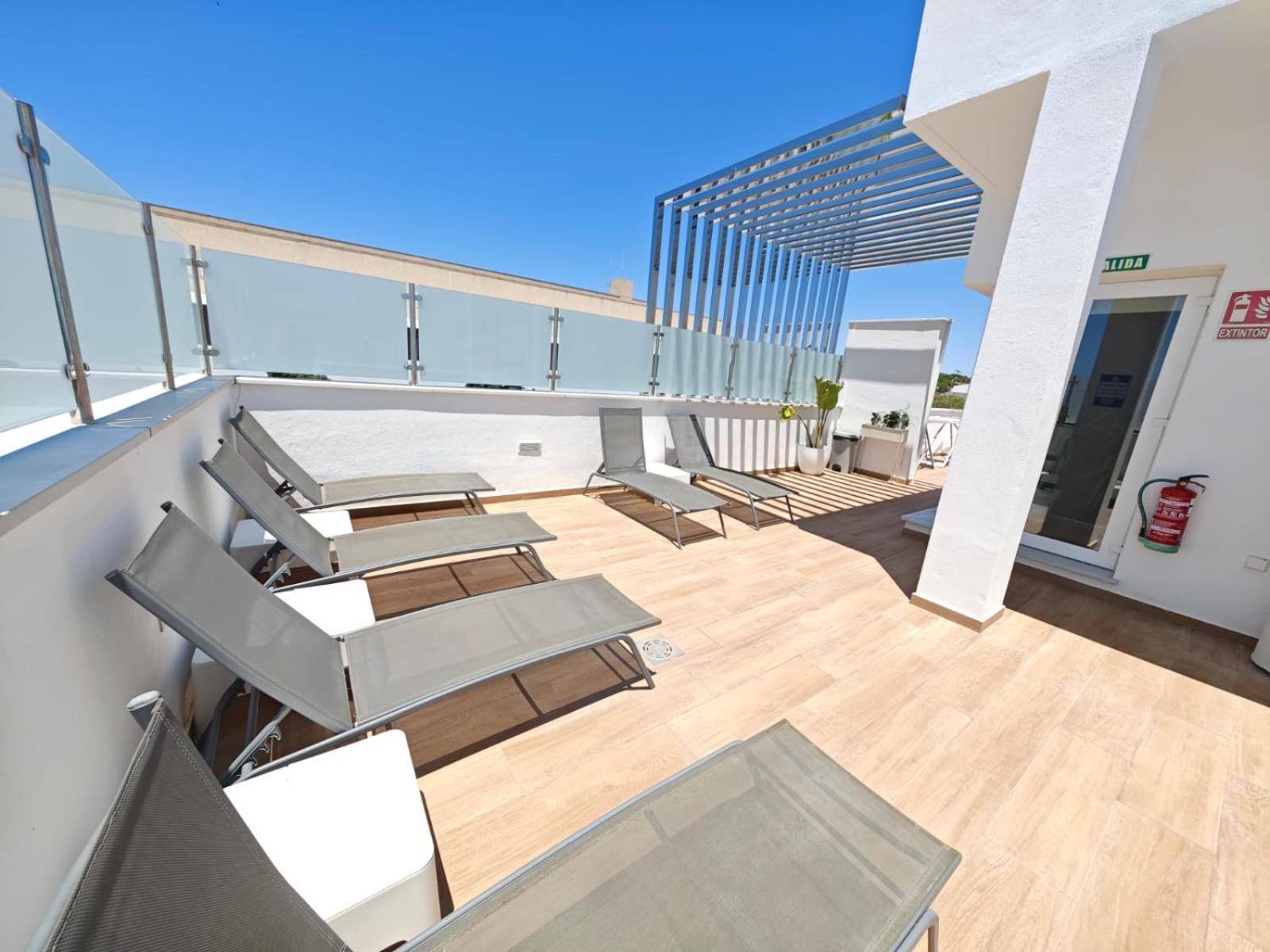 Apartamento Nuevo En Planta Baja A Con Piscina Y Solarium Barbate Exteriör bild