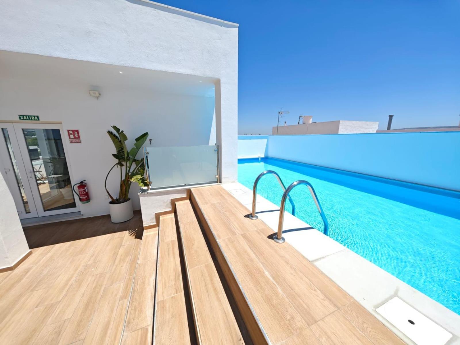 Apartamento Nuevo En Planta Baja A Con Piscina Y Solarium Barbate Exteriör bild